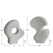 Bloomingville White Marble Sculptures Decorative Objects AH2913