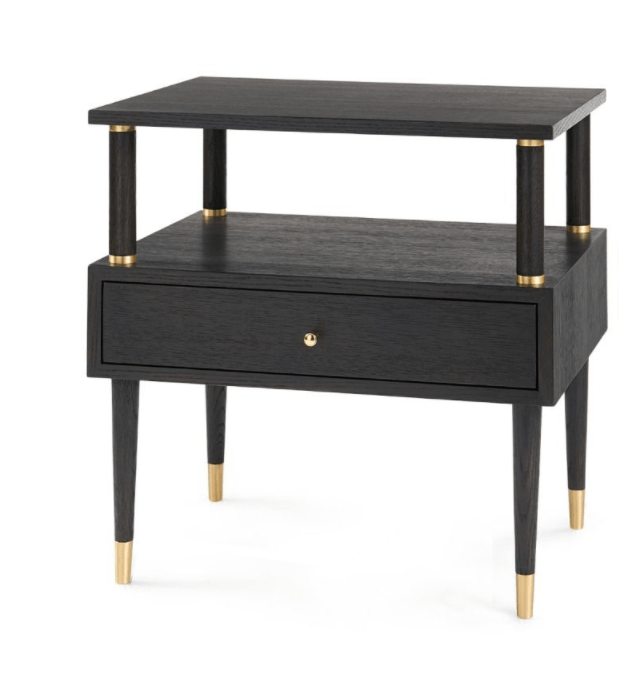 Bungalow 5 Black Gabriel Side Table Accent Tables GBL-110-94