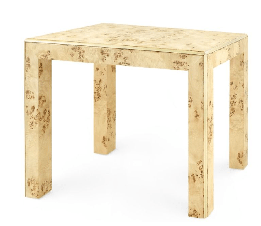 Bungalow 5 Burl Lauren Side Table Accent Tables LAU-100-24