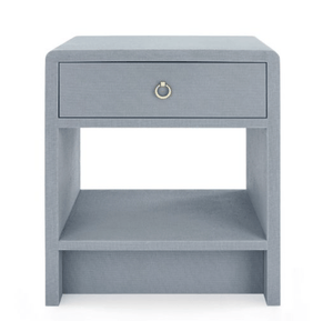 Bungalow 5 Grey Benjamin 1-Drawer Side Table Accent Tables BEN-110-5196