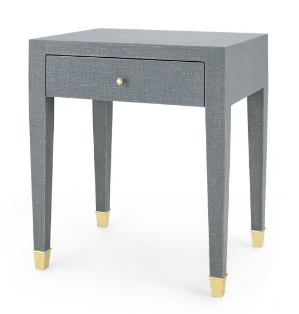 Bungalow 5 Grey Claudette Side Table Accent Tables CLU-110-5126-803