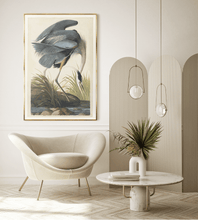 Celadon Art Blue Heron Artwork 15784