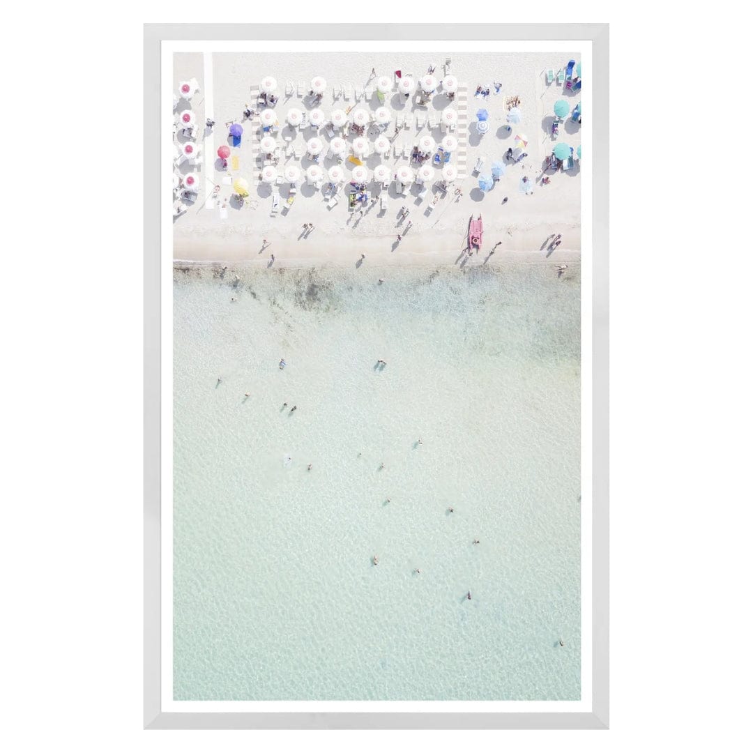 Celadon Art Pastel Beach View Artwork 18065