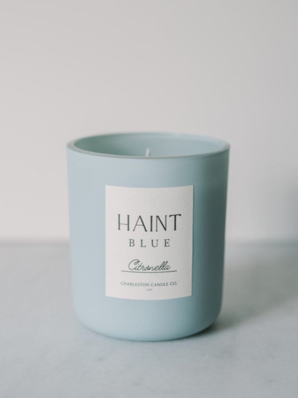 Charleston Candle Co. Haint Blue Citronella Candle Candles