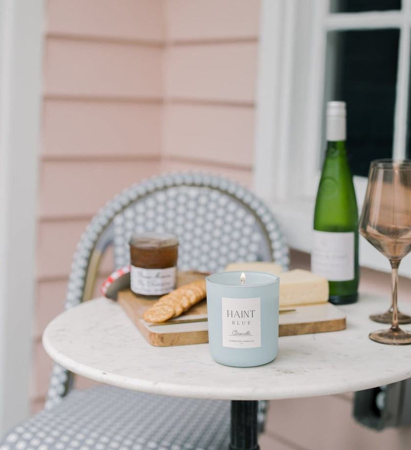 Haint Blue Citronella Candle - secondary