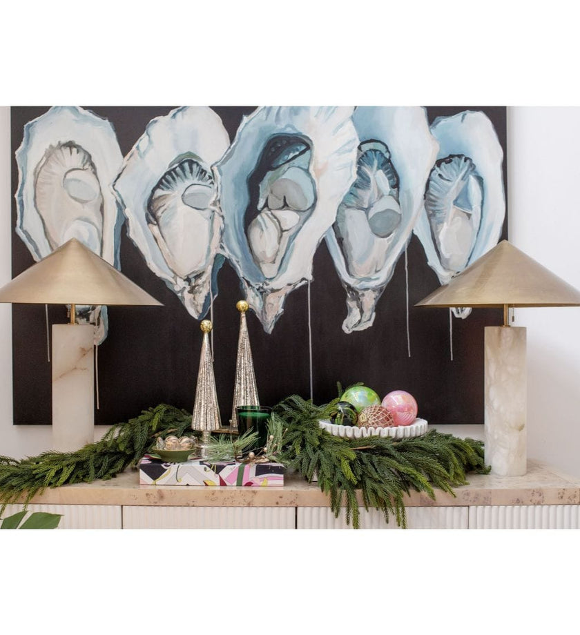 Soft Plastic Willow Pine Mantel Swag Garland - secondary