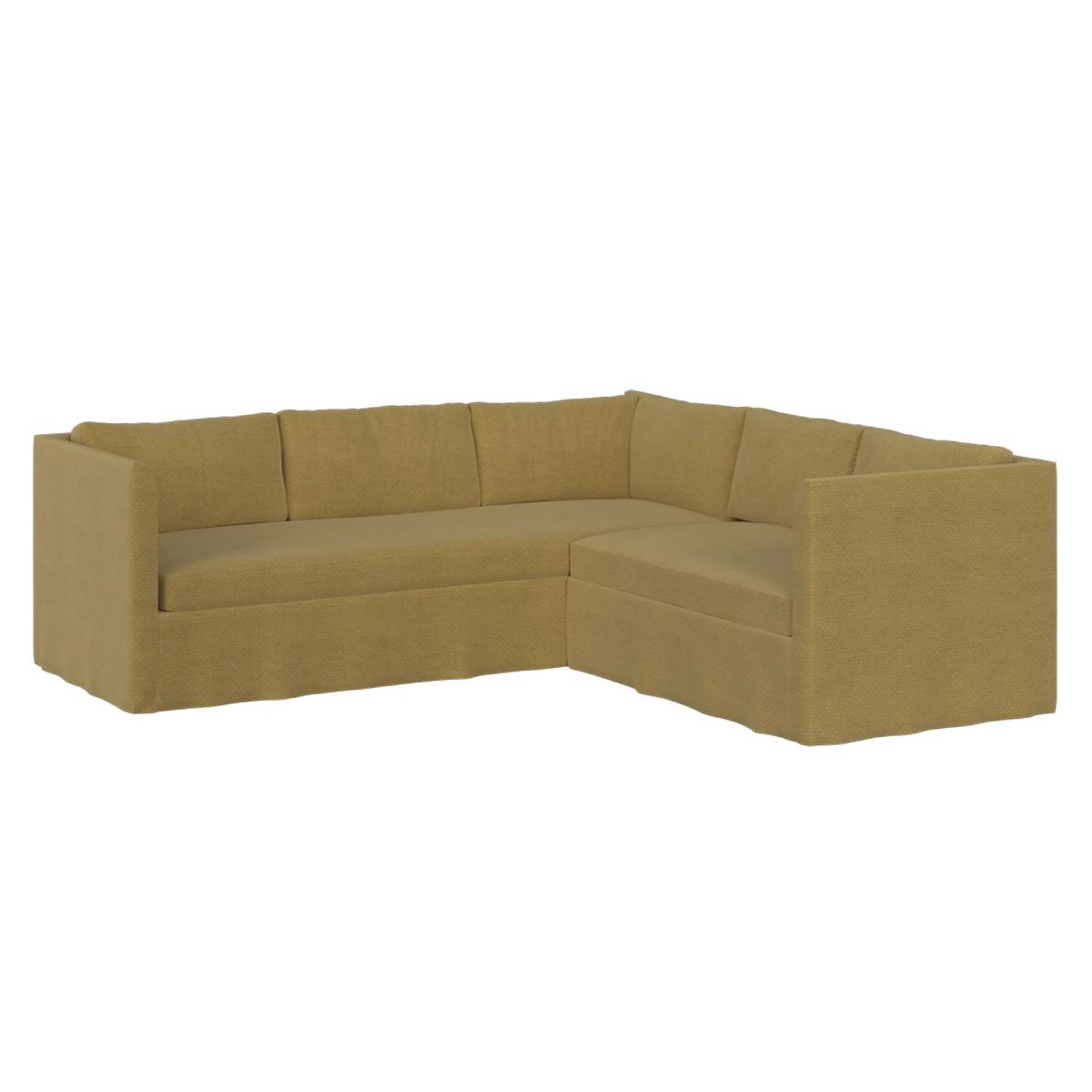 Coley Home The Bradley Return Loveseat Sectional - Slipcover Only Slipcovers