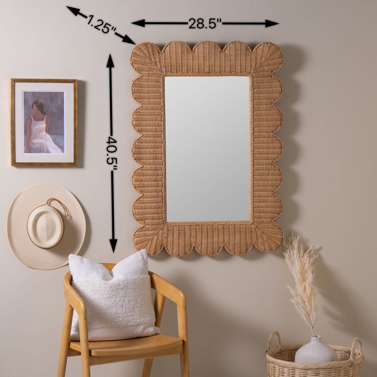 Brooke Wall Mirror – Megan Molten