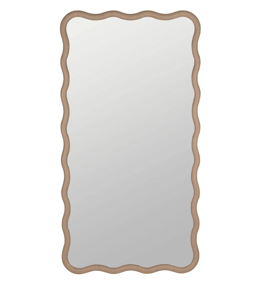 Candace Natural Floor Mirror