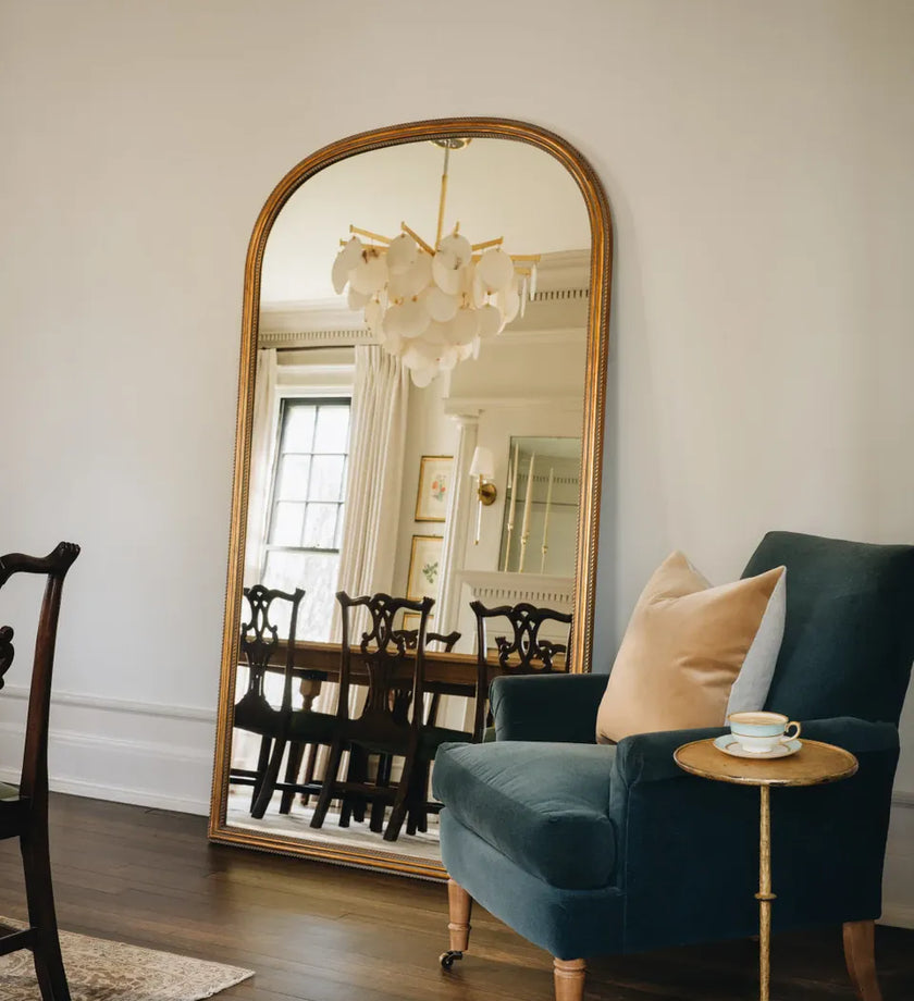 Elliptical Floor Mirror - secondary