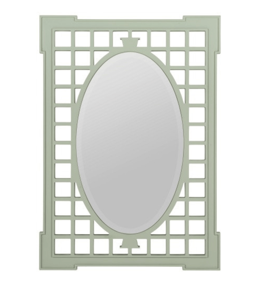 Garden Mirror in Sage