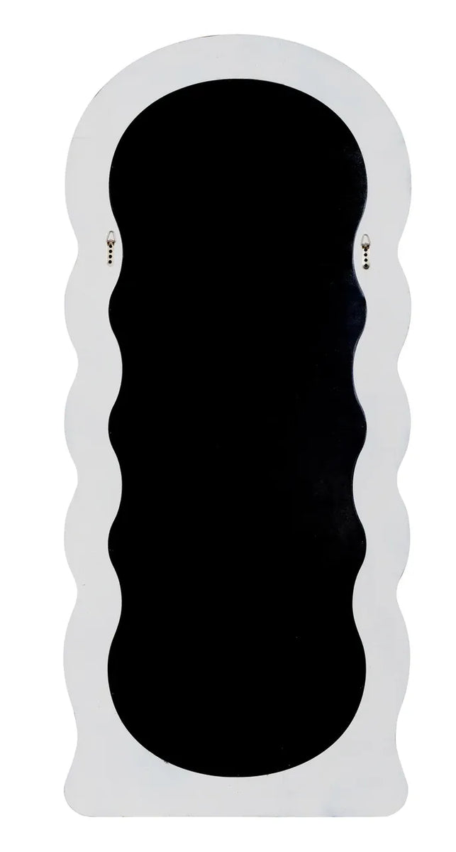 Cooper Classics Lana White Floor Mirror Floor Mirrors 42524