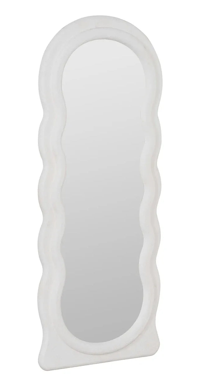 Cooper Classics Lana White Floor Mirror Floor Mirrors 42524