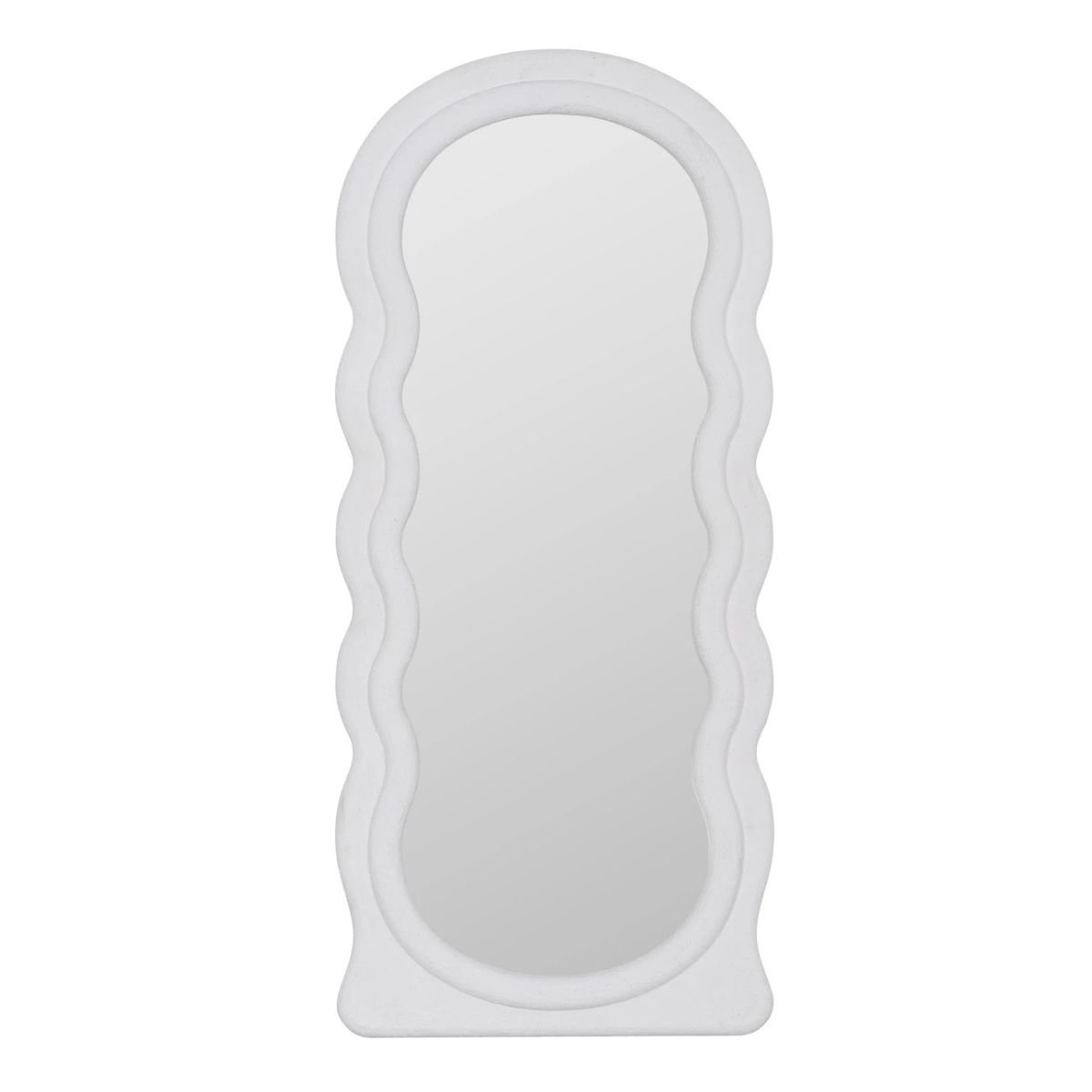 Cooper Classics Lana White Floor Mirror Floor Mirrors 42524