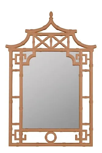 Cooper Classics Pumpkin Spice Shing Wall Mirror Wall Mirrors 42459