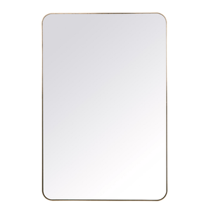 Cooper Classics Somerset Gold Rectangle Mirror Mirrors 41415