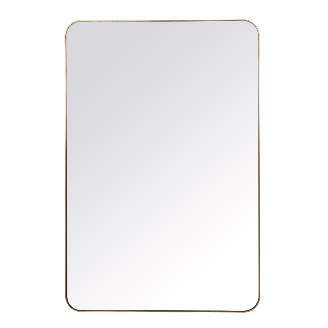 Cooper Classics Somerset Gold Rectangle Mirror Mirrors 41415