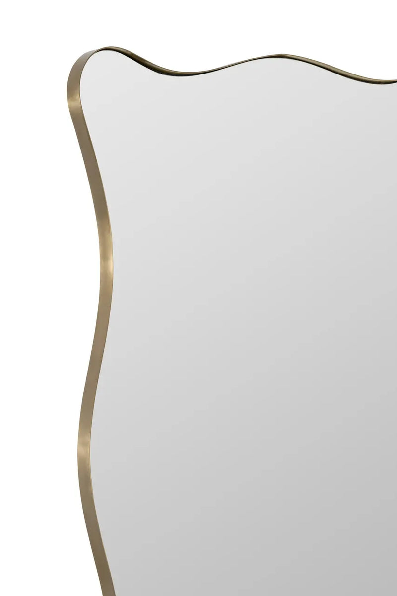 Cooper Classics Wyatt Gold Leaner Mirror Wall Mirrors 42512