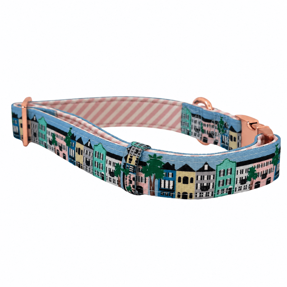 Covey Collection Rainbow Row Dog Collar Dog Collar