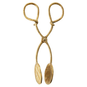 Creative Co-op Brass Leaf Tongs Kitchen & Dining DF2521