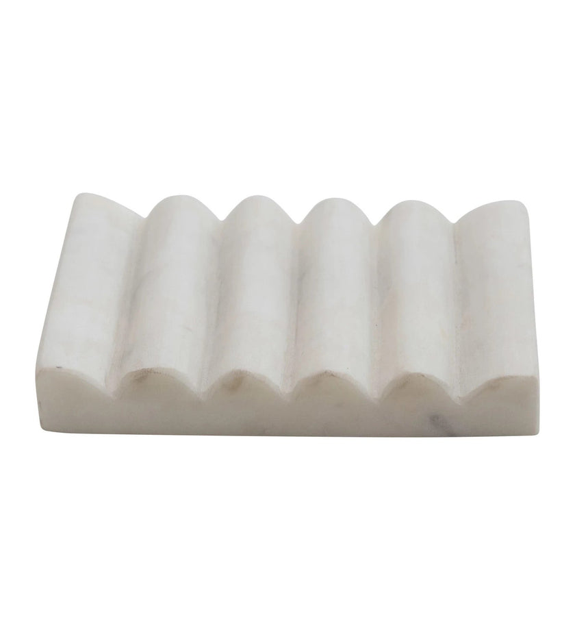 Carved Marble Soap Dish