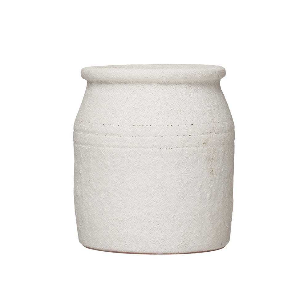 Creative Co-op Coarse Terra Cotta Crock Vases DF2741