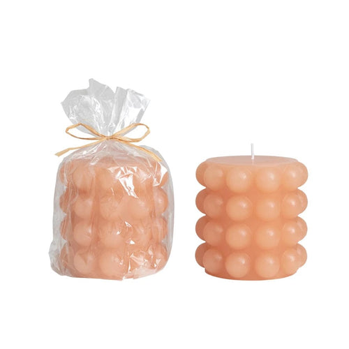 Creative Co-op Copy of Hobnail Pillar Candle Candles