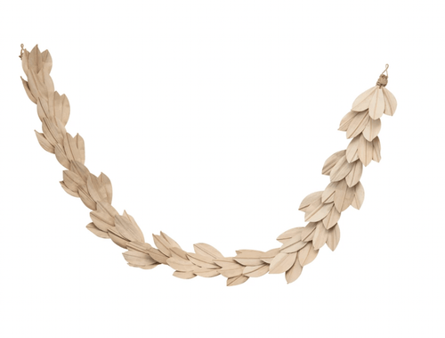 Creative Co-op Dried Buri Palm Leaf Garland Seasonal XM7528