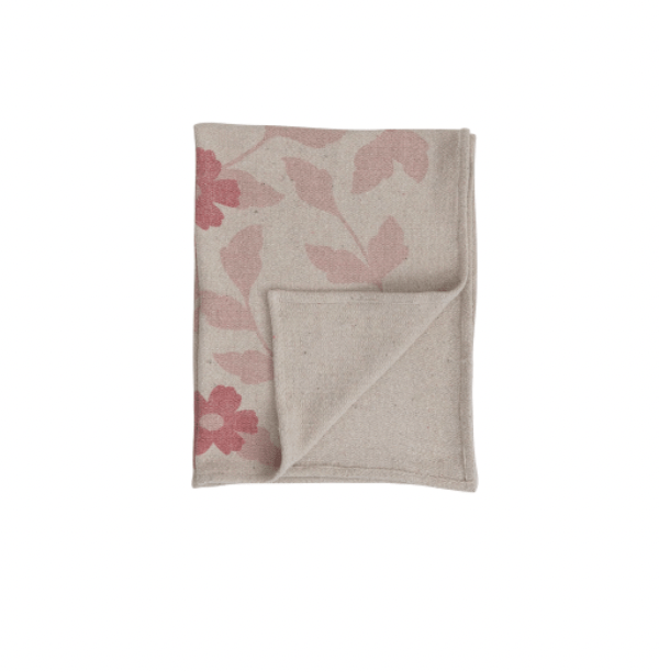 Creative Co-op Flowers Baby Blanket Baby & Toddler df5481