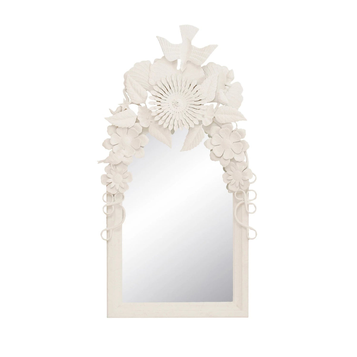 Creative Co-op Flowers & Birds Mirror Mirrors DF7985