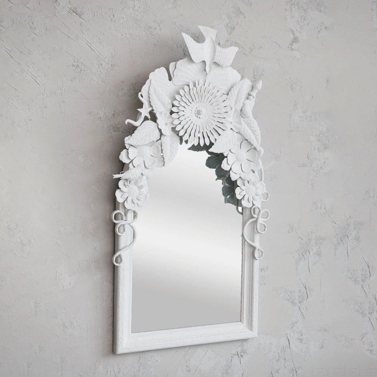 Creative Co-op Flowers & Birds Mirror Mirrors DF7985