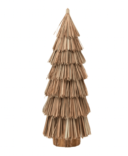 Creative Co-op Hand-Woven Grass Tree Seasonal & Holiday Decorations