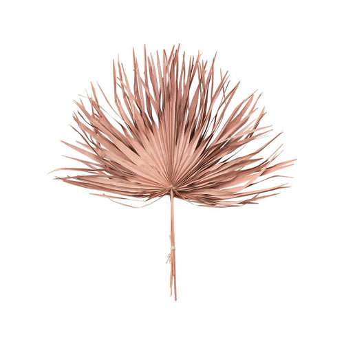 Creative Co-op Pink Dried Palm Leaf Bunch Faux Branches DF5966