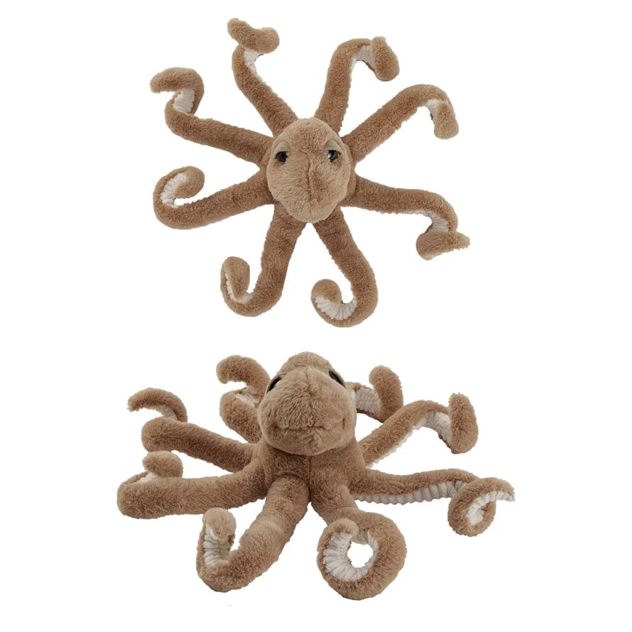 Creative Co-op Plush Octopus Dolls DF8803