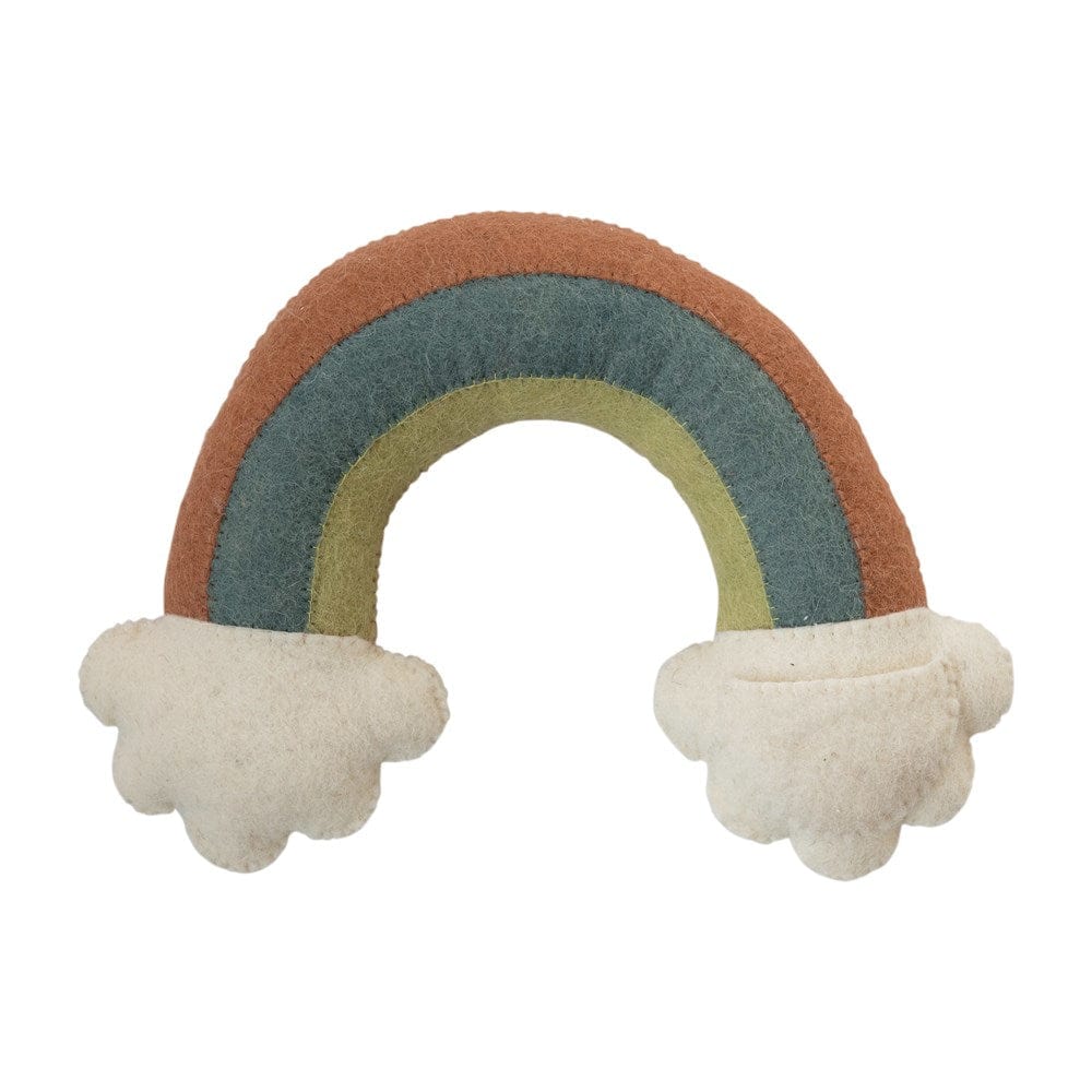 Creative Co-op Rainbow Tooth Fairy Pillow DF4991