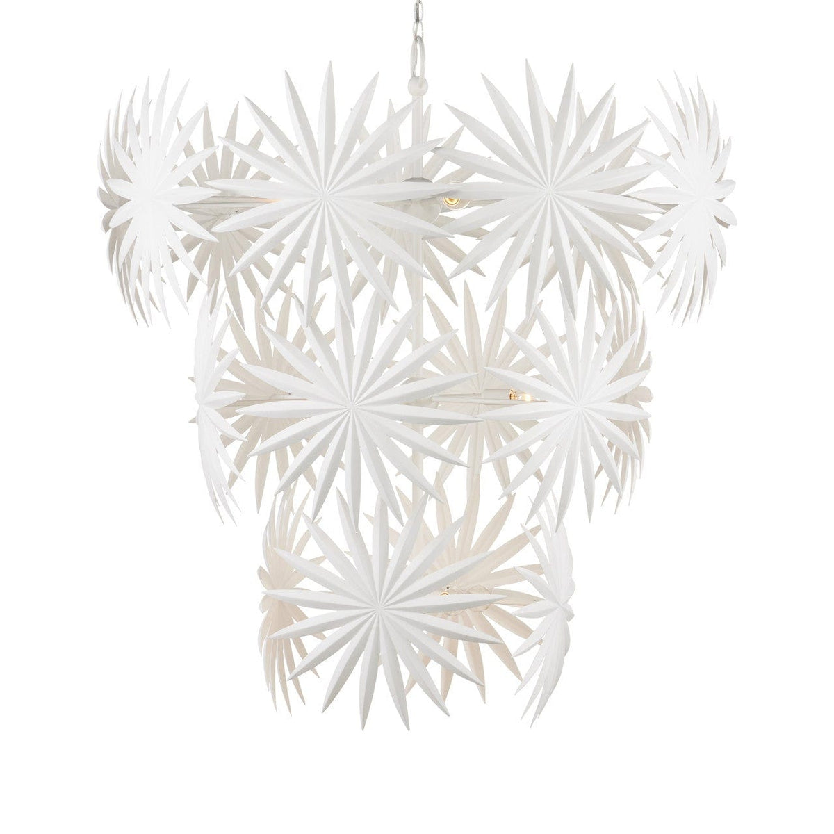 Currey & Company Bismarkia Chandelier Chandeliers