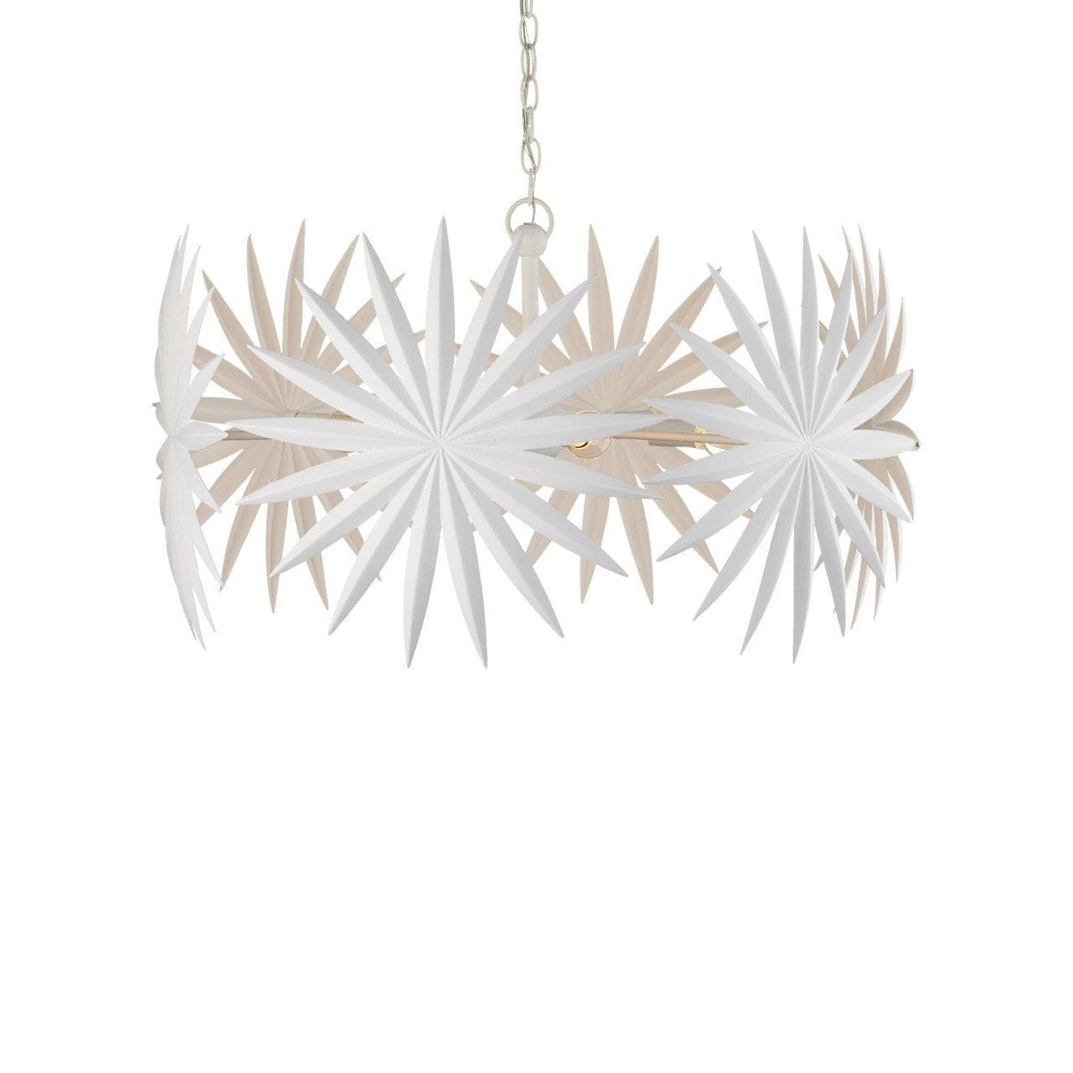 Currey & Company Bismarkia Chandelier Chandeliers