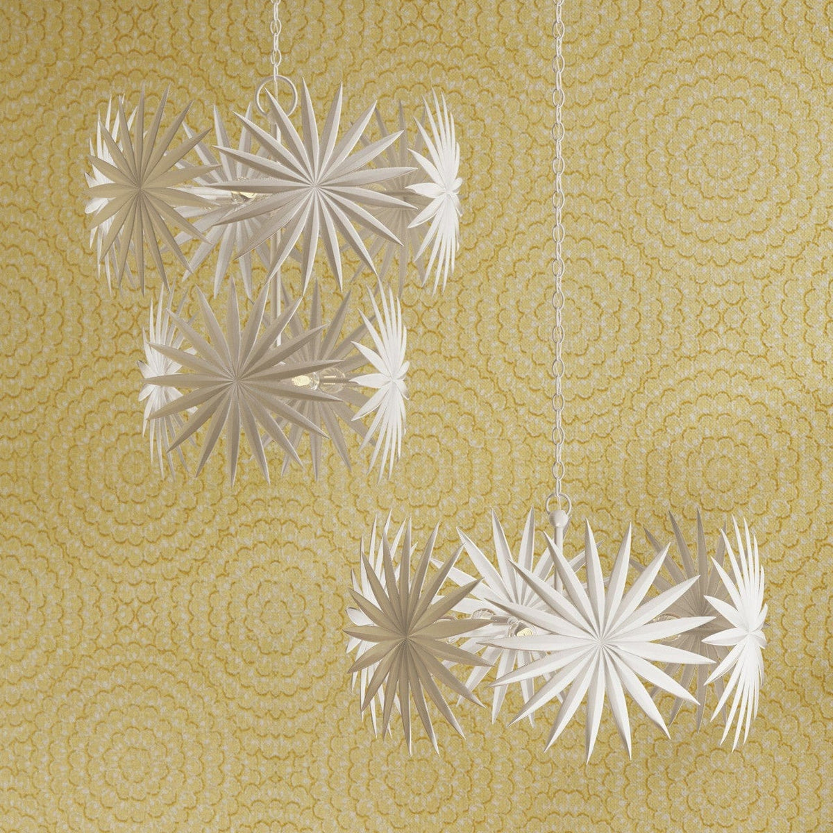Currey & Company Bismarkia Chandelier Chandeliers