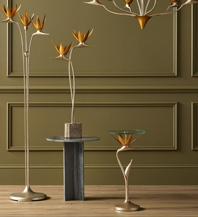 Paradiso Gold & Silver Accent Table - secondary