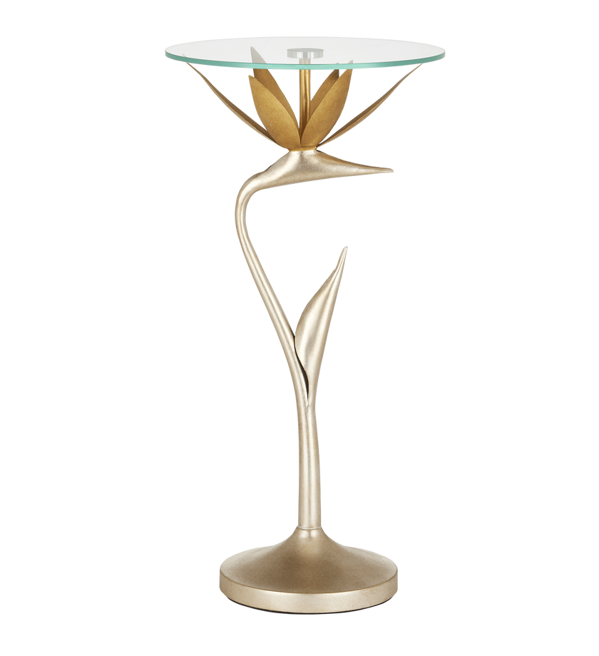 Paradiso Gold & Silver Accent Table