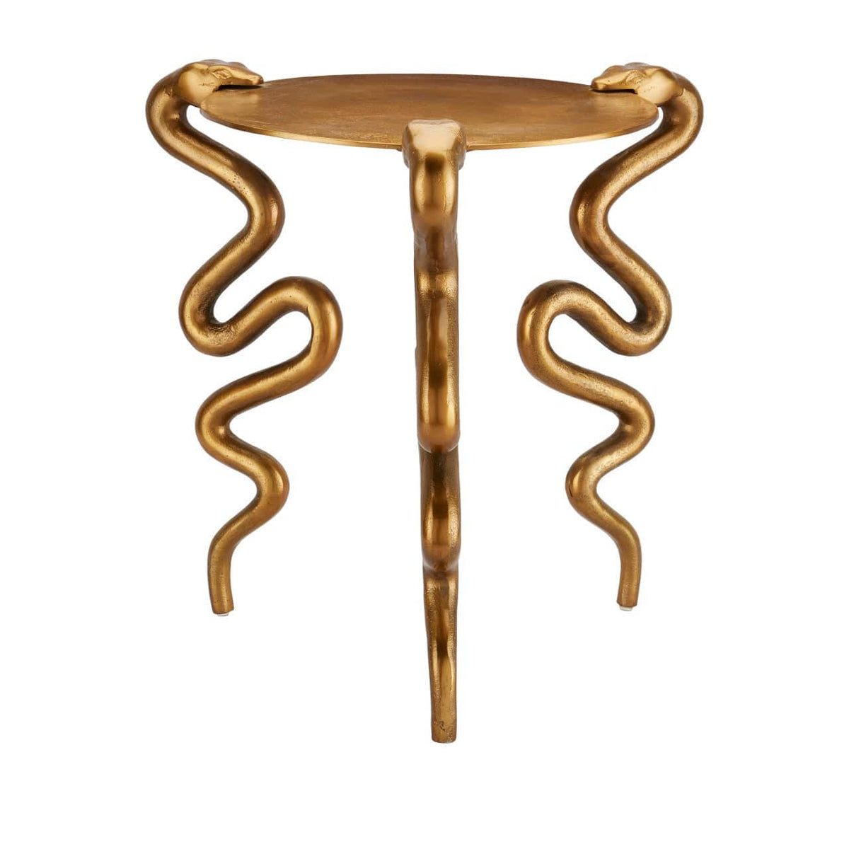 Currey & Company Serpent Brass Accent Table Accent Tables 4000-0140