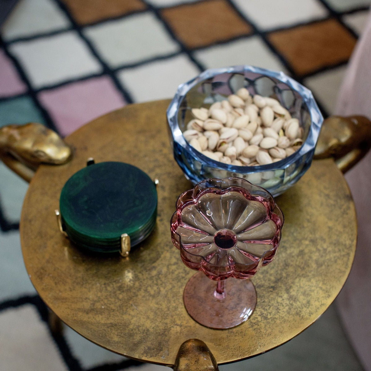 Currey & Company Serpent Brass Accent Table Accent Tables 4000-0140