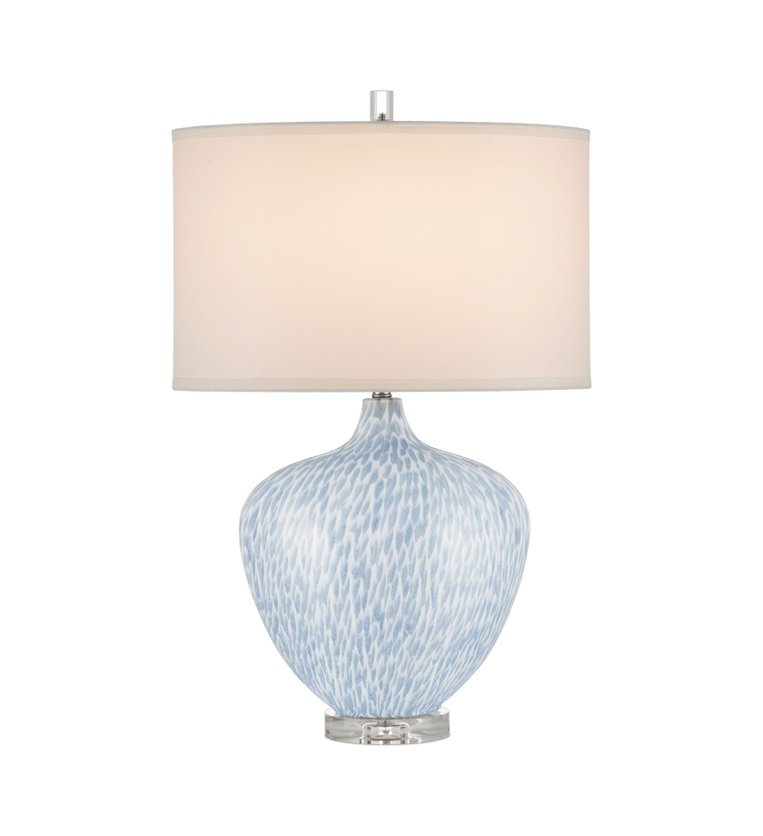 Tinney Blue Table Lamp