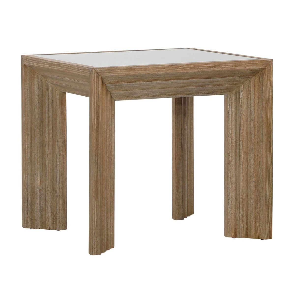 Dovetail Marva Side Table Accent Tables DOV18179-LTWW