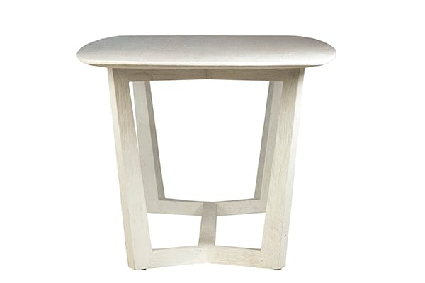 Dovetail White Teak Dining Table DOV6361WH