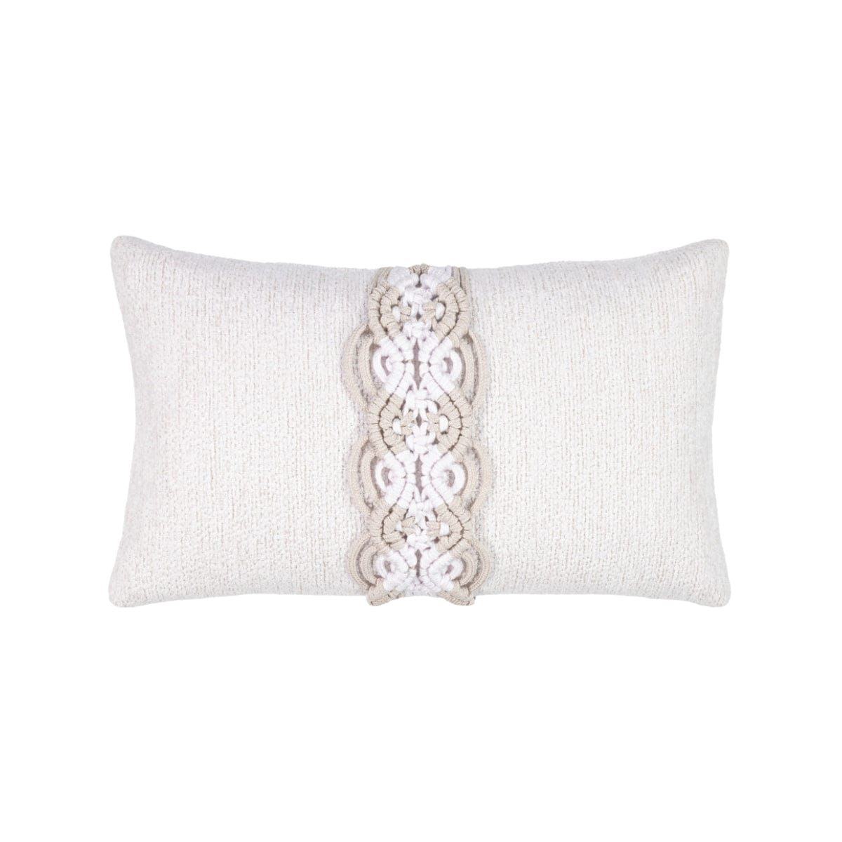 Elaine Smith 12" x 20" Distinct Oyster Pillow Throw Pillows 32U3OYS