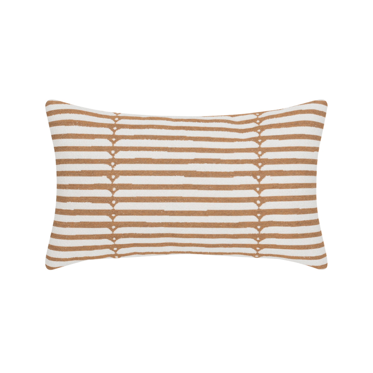 Elaine Smith 12" x 20" Sincerity Caramel Pillow Throw Pillows 28Y3CAR