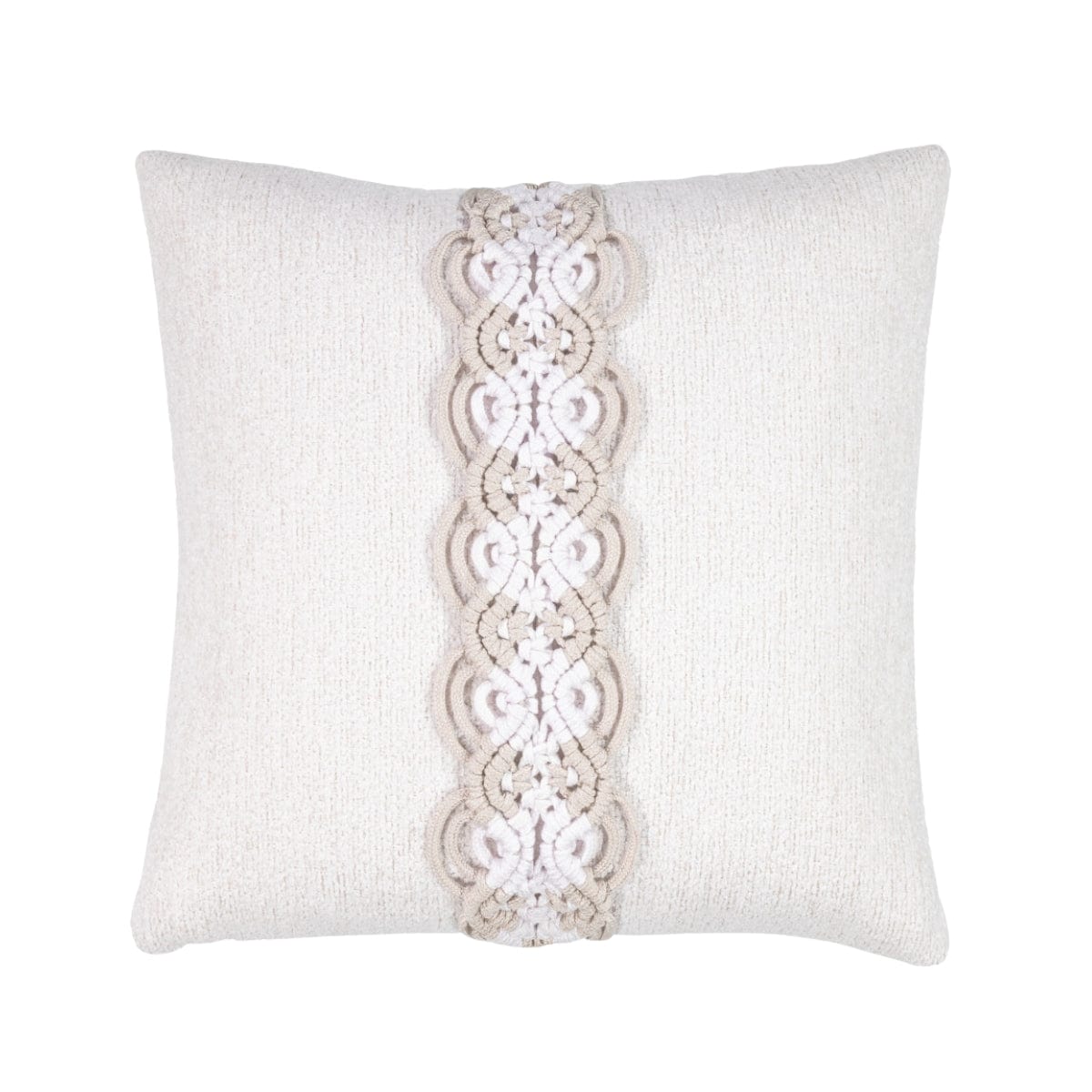 Elaine Smith 20" x 20" Distinct Oyster Pillow Throw Pillows 32U2OYS