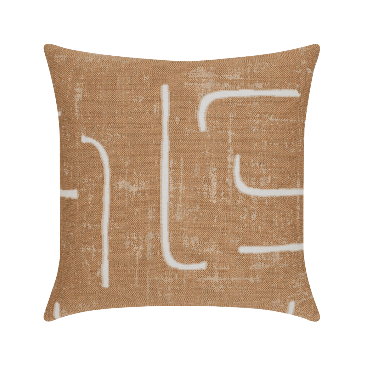 Elaine Smith 20" x 20" Instinct Caramel Pillow Throw Pillows 28X2CAR