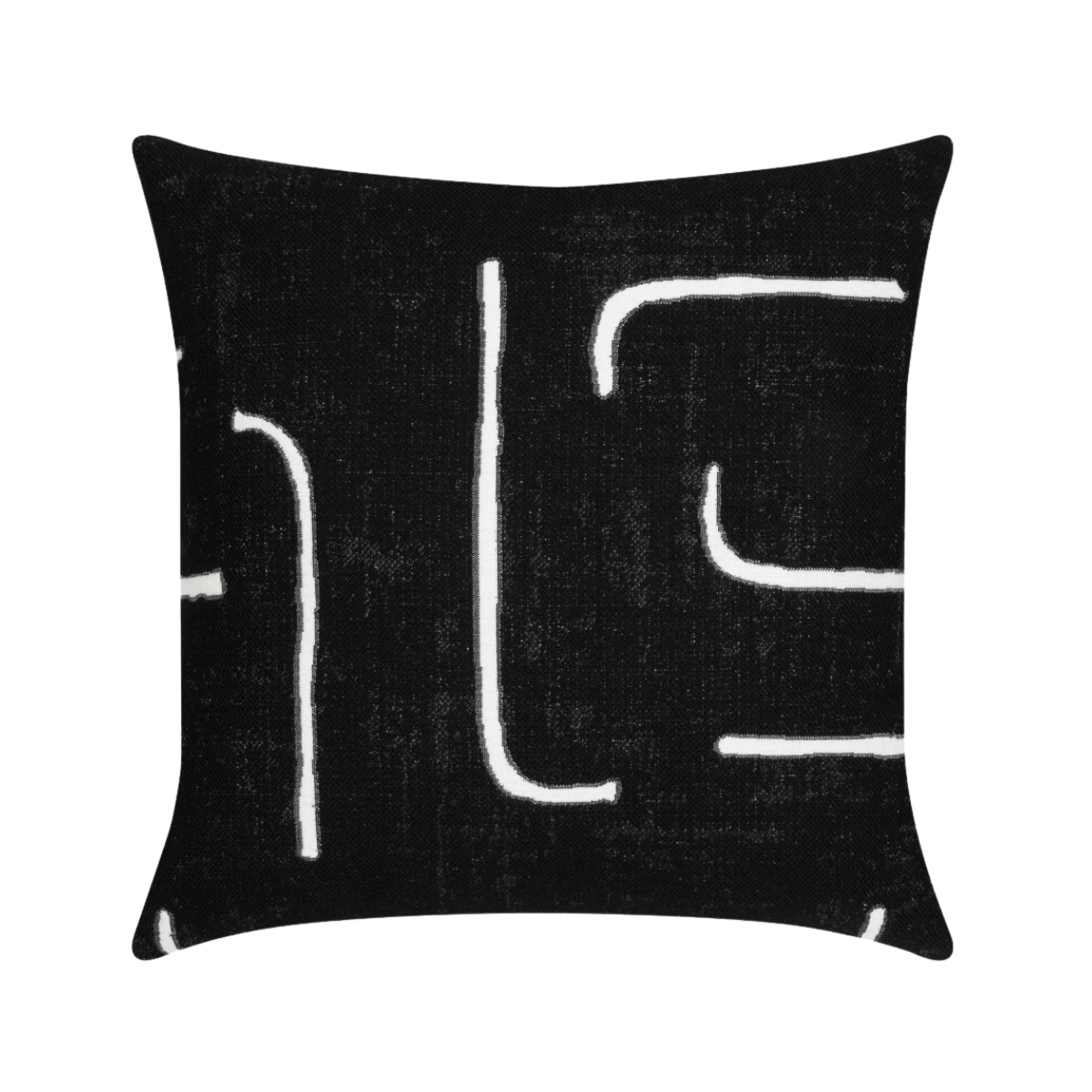 Elaine Smith 20" x 20" Instinct Ebony Pillow Throw Pillows 28X2EBO